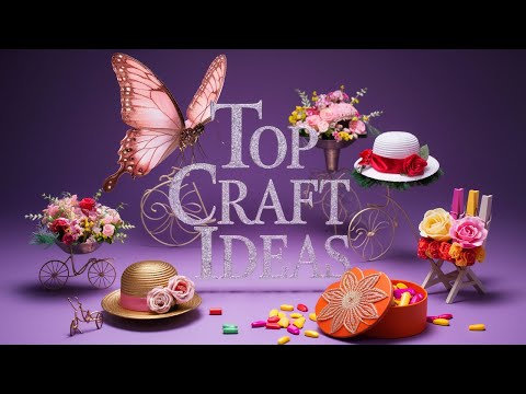 10 Easy Craft Ideas 💖 Top Handmade Craft Making with Paper Cup & Foam EVA