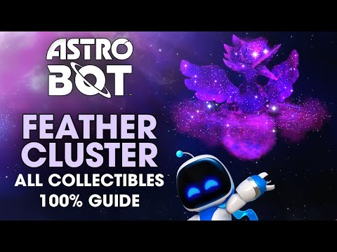 Astro Bot: Feather Cluster (W5) - 100% Guide (All Bots, Puzzle Pieces, Secret Exits)