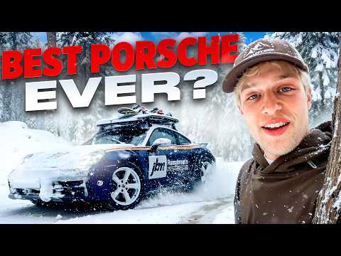 The BEST MODERN PORSCHE? - Testing the 992 Dakar in deep snow!