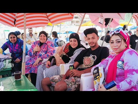 فرحه امينه اليوم لما راحت اسكندريه وكانت مفاجاه كبيره مع الاهلي والاحباب 🏊