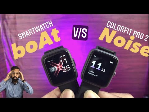(ENGLISH) boAt Storm Smartwatch VS Noise Colorfit pro2