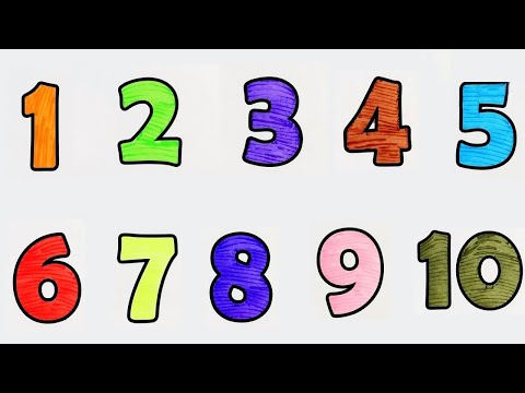 Learn Counting Numbers with Coloring for Kids + More Fun Learning Videos