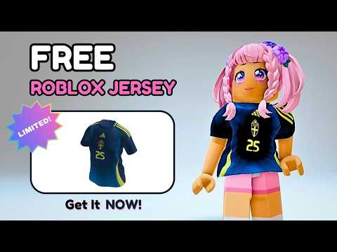 FREE ROBLOX SHIRT DROP! 💥 HOW TO GET THE 2025 SWEDEN JERSEY FAST! 🧊