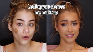 LETTING MY FOLLOWERS PICK MY MAKEUP
