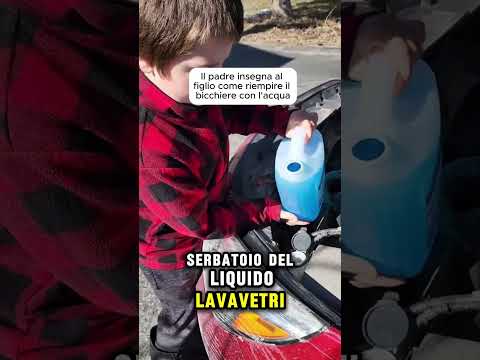 Un Papร Insegna al Figlio Come Riempire il Liquido Lavavetri dellโAuto! ๐๐จโ๐ฆ