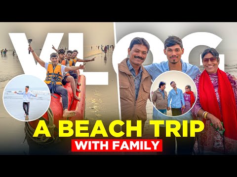 Finally Family ke sath Beach mein 🏝️