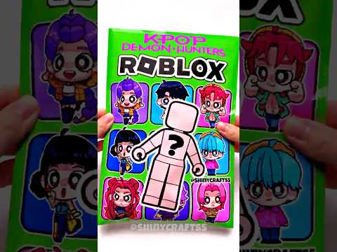 KPop Demon Hunters ROBLOX Blind Bag | SAJA BOYS ROBOLOX | 케이팝 데몬 헌터스 | Jinu #blindbag #papercraft