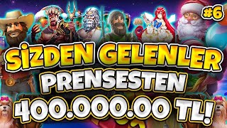 SLOT OYUNLARI🤑SİZDEN GELEN MAX WİNLER PRENSESTEN 400.000 TL REKOR KAZANÇ ! SLOT SİZDEN GELENLER