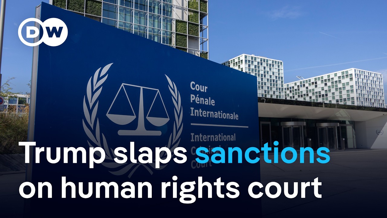 How will Trump’s sanctions affect the work of the International Criminal Court? | DW News