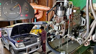 Toyota Land cruiser Prado 1998 diesel pump repair _ 1kz te engine diesel pump repair 