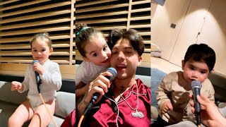 ¡@JDPantoja y @KimberlyLoaiza CANTAN con sus hijos! *Kima AMA el Roast de JD* 🎤