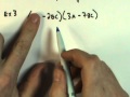 Distributing Binomials and Combining Terms