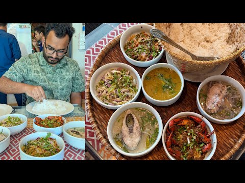Vapa ilish, Vapa Koral, Chicken Laksu, Mishali Vorta at Falong Zee, Cox’s Bazar