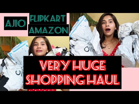 BIGGEST AJIO/AMAZON/FLIPKART SHOPPING HAUL