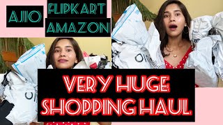 BIGGEST AJIO/AMAZON/FLIPKART SHOPPING HAUL