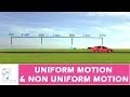 Understanding Uniform and Non-Uniform Motion