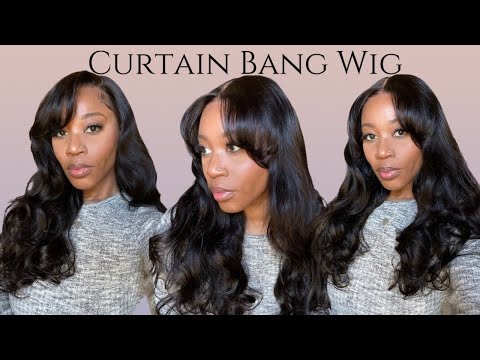 CLASSY VIBES 💃🏽| Ready to WEAR 8x5 CURTAIN BANG Wig | GLUELESS INSTALL FT. SUBELLA HAIR