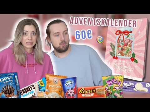 Wir testen einen Süßigkeiten Adventskalender für 60€