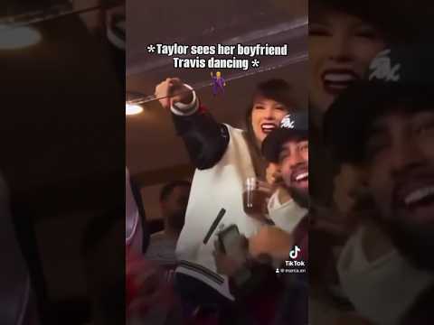 Taylor Swift & Travis Kelce celebrating the Chiefs’ victory on New Year’s Eve will make you smile!