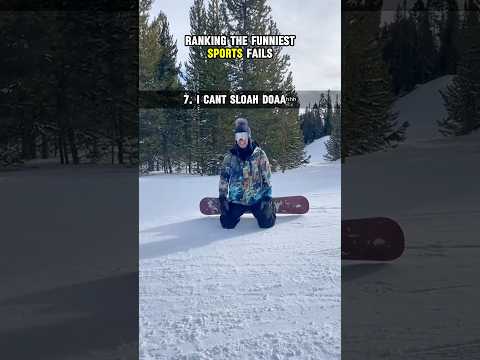 Ranking The Funniest Sports Fails