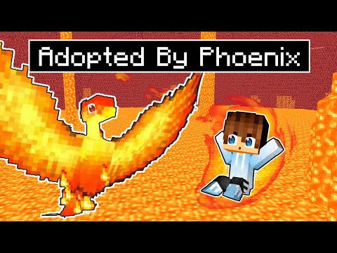 ADOPTED By A PHOENIX In Minecraft