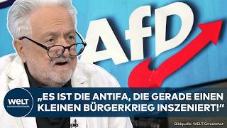 ERFURT: Krawalle am AfD-Parteitag?! Linkes Bündnis ruft zu Blockaden auf - Polizei im Mega-Einsatz