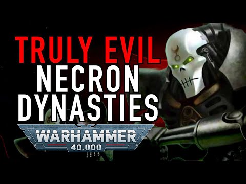 Necron Dynasties Part I Warhammer 40k Lore #necron