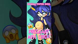 Miss Circle is Pregnant💖!! anime *pApEr dOlL*✨DIGITAL CIRCUS🎪  #anime #Japan #artchallenge #handmade