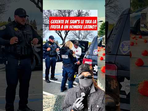 Gerente de sam's le tiró la fruta a un trabajador latino? Una mujer latina se metió a defenderlo🇲🇽🤝