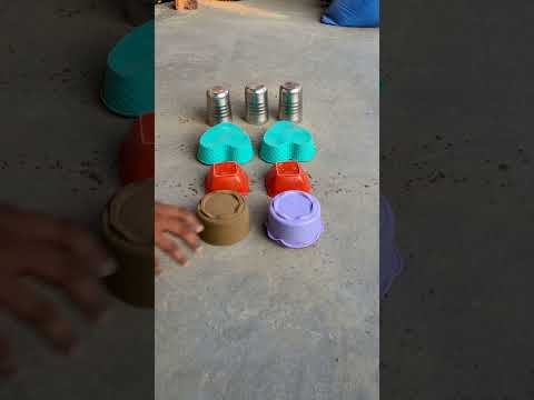 Some Utensils Beautiful Or Relaxing Sand Cake Making Tricks #shorts