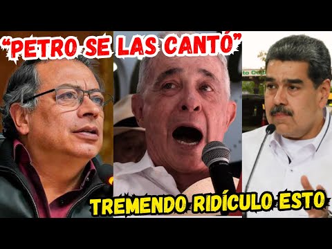 LO ÚLTIMO: PETRO NO RESISTIÓ LA RIDICULEZ DE URIBE -Mr. Carvajalino