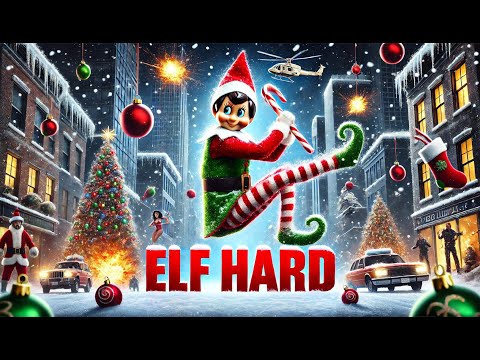 Elf on the shelf recreates Die Hard!