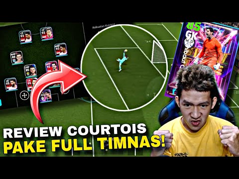 REVIEW COURTOIS PAKE FULL TIMNAS INDONESIA! eFootball 2025 Mobile