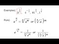 Exploring Nth Roots and Rational Exponents