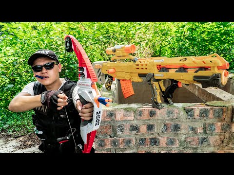 LTT Game Nerf War : Warriors SEAL X Nerf Guns Fight Mr Zero Scazy Special Female Bodyguard