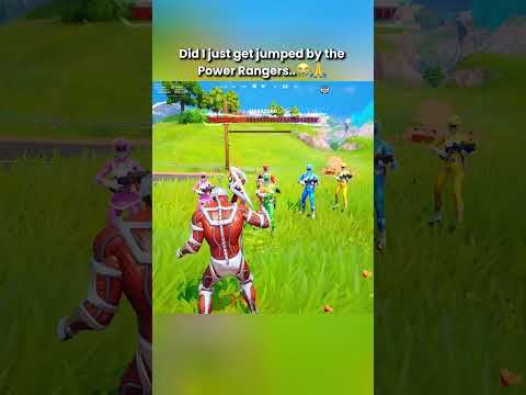 BRO GOT JUMPED BY MEGAZORD AND THE POWER RANGERS 😱🤣 #shorts