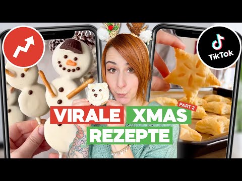 Ich teste neue virale WEIHNACHTEN Rezepte von TikTok ⛄️ ⭐️