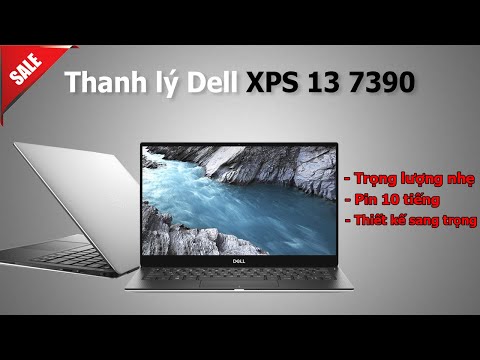 (VIETNAMESE) Thanh Lý 100 Laptop Dell XPS 13 7390