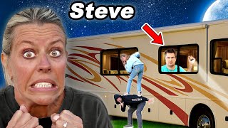 Sneaking Kids OUT Of Tiny Homes!