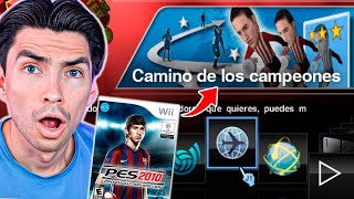 Este MODO de JUEGO EN PES SOLO EXISTIÓ PARA NINTENDO WII y ERA GENIAL!
