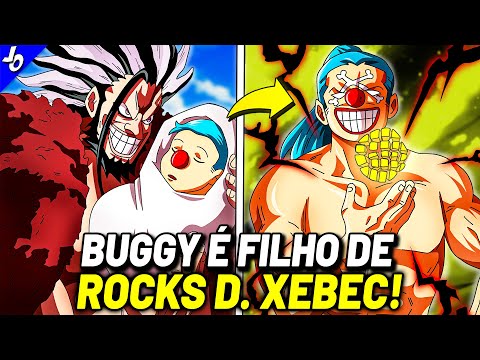 O REAL PAI DE BUGGY É ROCKS D. XEBEC! A VERDADE POR TRÁS DE BUGGY É MAIOR QUE VOCÊ PENSA! ONE PIECE