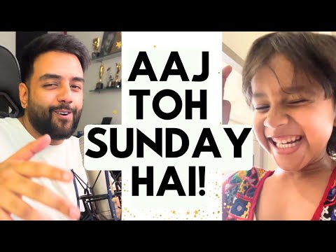 AAJ TOH SUNDAY HAI | Yashraj Mukhate | Dialogue wit beat using Ai ๐ค| The Sunday Anthem