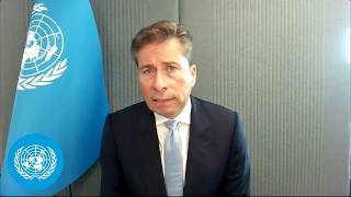 YouTube video thumbnail: Sudan: People Need Food, Water and Medicine - Under-Secretary-General 