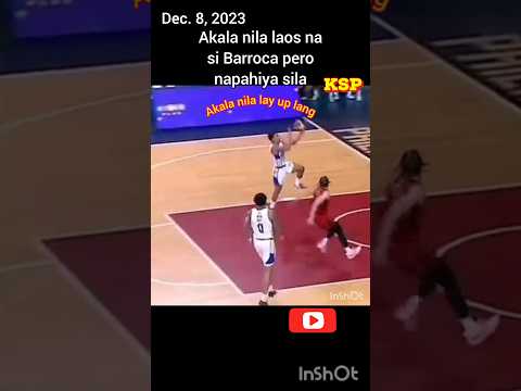 Barroca pinatunayang mahusay pa rin syang point guard.