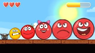 Red Ball 4 - Black Box vs All Bosses - Two Times Challenge - Mirror Mode - Gameplay Volume 1,2,3,4,5