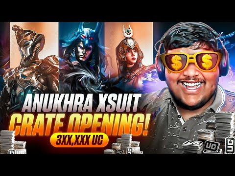 Funniest X-Suit Crate Opening | 30,000 Uc for Anukhra X-suit , Pharaoh , Void Souleater UMP-45