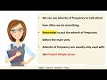Understanding Frequency and Activities