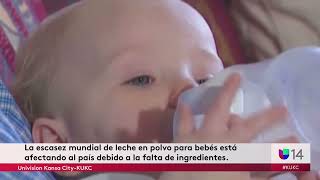 La escasez mundial de leche en polvo para bebés está afectando al país