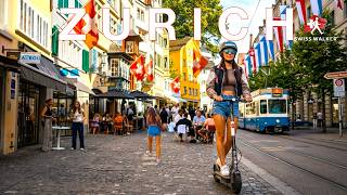Explore Zurich through E-SCooter Switzerland Walking Tour 🇨🇭
