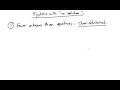 Linear Equations and Quadratic Concepts